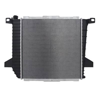 Rareelectrical - Radiator Compatible With 1996-1997 Ford F-100 Ranger 2.3L L4 3.0L V6 1995-1997 Mazda B2300 Crossflow - Image 1