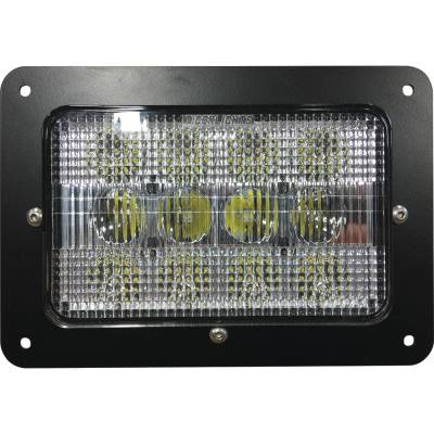 Led Flood Beam Tractor Headlight 60 Watt Compatible With International 3088 3288 3488 3688 5088 5288