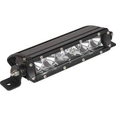 Rareelectrical - 6 Inch Single Row Led Light Bar Compatible With Utv Atv Truck Suv Jeep Snowmobile Off-Road Vehicles - Image 2