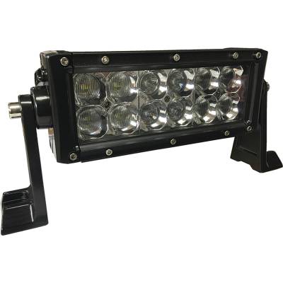 Rareelectrical - 8 Inch Double Row Led Light Bar 2650 Lumens Flood 36W 12-24V Die Aluminum Compatible With John Deere - Image 2