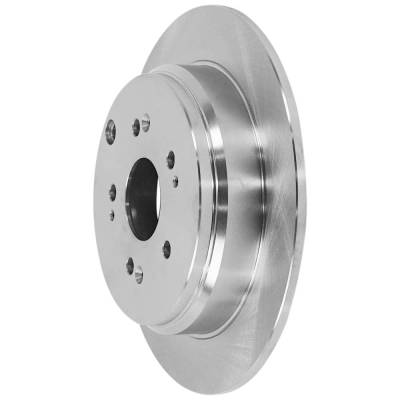 Rareelectrical - New Solid Brake Disc Compatible With Acura Honda Cr-V Touring 4 Cyl 2.4L Rdx Sh-Awd 4 Cyl 2.3L Cr-V - Image 4