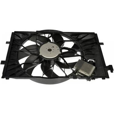 Rareelectrical - New Single Cooling Fan Assembly Compatible With Mercedes Benz C320 Base 6 Cyl 3.2L C320 4Matic 6 Cyl - Image 2