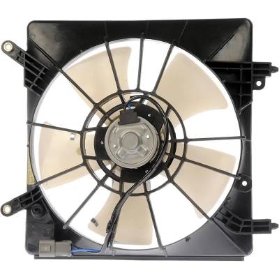 Rareelectrical - New Single Cooling Fan Assembly Compatible With Acura Rsx Type-S 4 Cyl 2.0L Rsx Base 4 Cyl 2.0L - Image 1