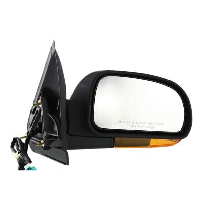 Rareelectrical - Side Mirror Compatible With 2002-2009 Cadillac Buick Rainier Chevrolet Trailblazer Gmc Envoy Gmc - Image 1