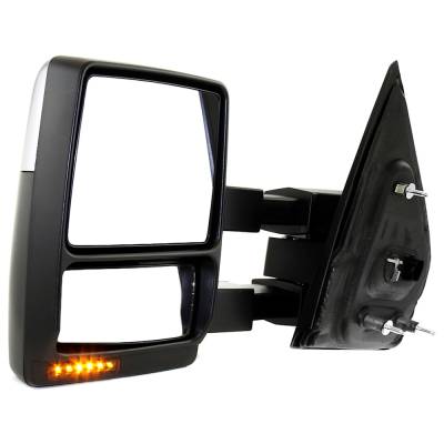 Rareelectrical - Side Mirror Compatible With 2007-2014 Ford F-150 3.5L 3.7L V6 Duratec Ti-Vct Boss Left Driver Side - Image 2