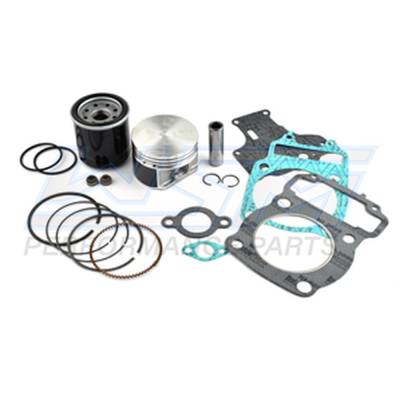 Piston Gasket Top End Kit 78.25Mm +0.25Mm Over Compatible With 1999-2002 Polaris Trail Boss 325