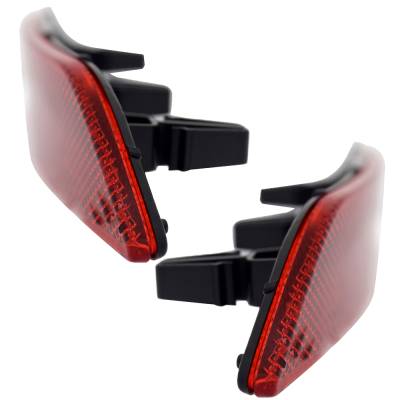 Rareelectrical - New Pair Of Reflector Lights Compatible With Volkswagen Taos Trendline Sport Utility 2022-2023 By - Image 4