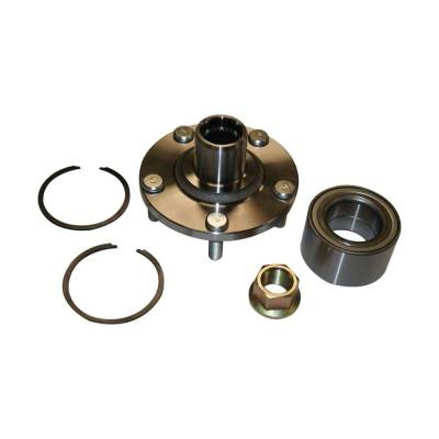 Front Wheel Hub Repair Kit Compatible With Fwd 5-Lug Pre-Assembled Br930591 Br930591k 44300-S84-A01