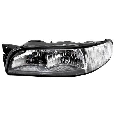 Rareelectrical - New Left Headlight Compatible With Buick Lesabre Custom Sedan 3.8L 1997 1998 1999 By Part Number - Image 1