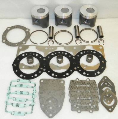 Platinum Rebuild Kit Compatible With 2000-2004 Kawasaki Stx Di Ultra 130 1100 1071Cc 3-Cyl Di