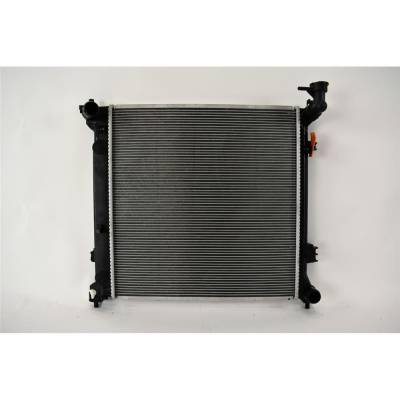 Rareelectrical - Radiator Compatible With 2015-2017 Hyundai Sonata Eco Sport 1.6L L4 T-Gdi Turbo Fwd Sedan Crossflow - Image 1