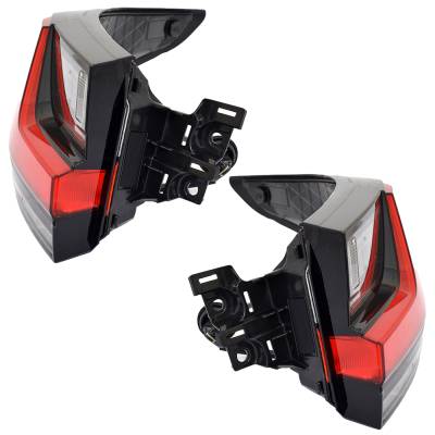 Rareelectrical - New Pair Of Tail Lights Compatible With Lexus Nx350 Base Sport Utility 2022-2024 By Part Numbers - Image 3