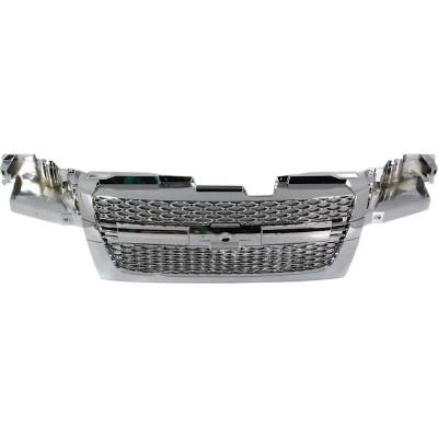 Rareelectrical - Grille Assembly Compatible With 2004-2012 Chevrolet Colorado Sport Ls 3.5L (04-05) Wt 2.8L (06) 2.9L - Image 4
