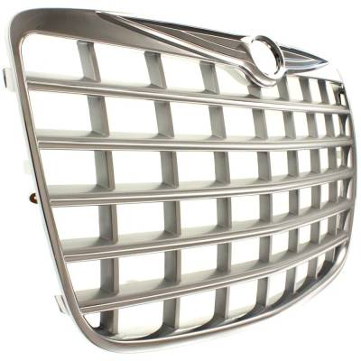 Rareelectrical - Grille Assembly Compatible With 2005-2010 Chrysler 300 S 3.5L (10) 5.7L (10) Signature Series 3.5L - Image 3