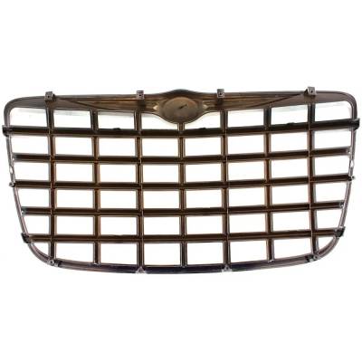 Rareelectrical - Grille Assembly Compatible With 2005-2010 Chrysler 300 S 3.5L (10) 5.7L (10) Signature Series 3.5L - Image 4