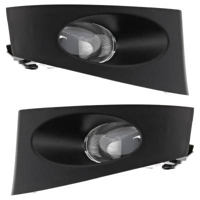 Rareelectrical - Front Fog Light Pair Compatible With 2007-2008 Honda Fit Sport 1.5L (07-08) Base 1.5L (07-08) Dx - Image 2