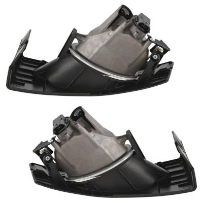 Rareelectrical - Front Fog Light Pair Compatible With 2007-2008 Honda Fit Dx 1.5L (08) Lx 1.5L (08) Sport (07-08) - Image 8
