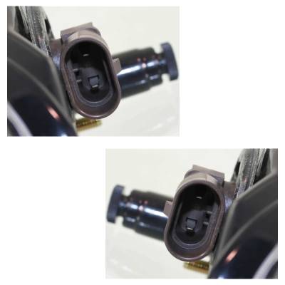 Rareelectrical - Pair Front Fog Lights Compatible With 2001-2004 Chrysler Town & Country El (02-03) Ex (01-04) Lx - Image 5
