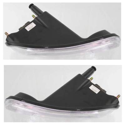 Rareelectrical - Pair Front Fog Lights Compatible With 2001-2004 Chrysler Town & Country El (02-03) Ex (01-04) Lx - Image 7
