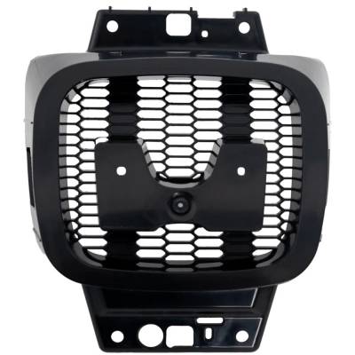 New Gloss Black Grille Emblem Mount Compatible With Honda Cr-V Ex 4 Cyl 2.4L Cr-V Touring 4 Cyl 2.4L