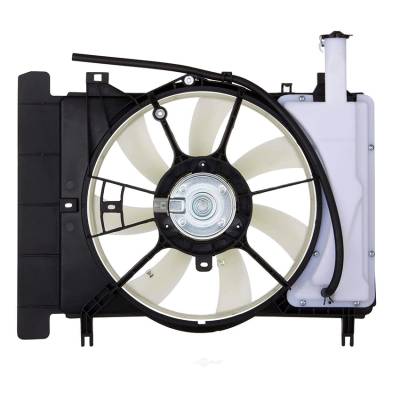 Rareelectrical - New Dual Cooling Fan Assembly Compatible With 2007-2019 Toyota Yaris 1.5L I4 Sedan Hatchback - Image 2