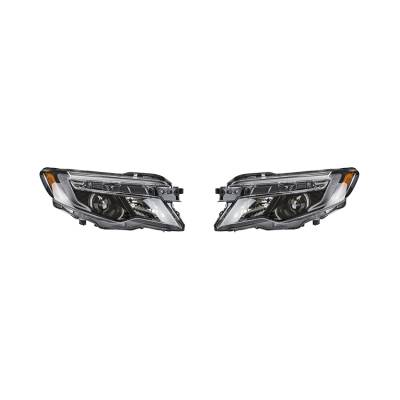 New Pair Of Headlight Fits Honda Ridgeline Black Edition 2017-2019 33100-Tg7-A21
