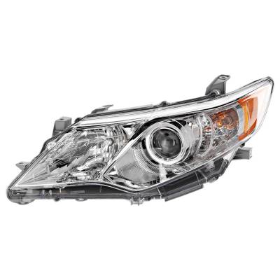 Rareelectrical - New Headlight Compatible With 2012-2014 Toyota Camry 2.5L 3.5L I4 Left Driver Side Halogen - Image 1