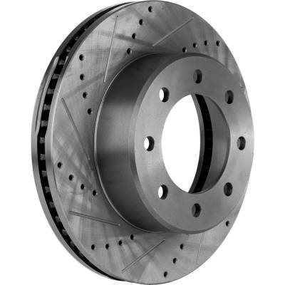 New Performance Rotor Brake Disc Compatible With Dodge Ram 2500 St 8 Cyl 6.4L 2500 Sxt 6 Cyl 6.7L