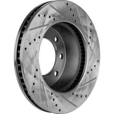Rareelectrical - New Performance Rotor Brake Disc Compatible With Dodge Ram 2500 St 8 Cyl 6.4L 2500 Sxt 6 Cyl 6.7L - Image 5
