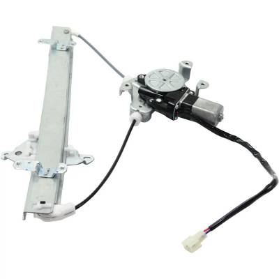 Rareelectrical - New Left Front Window Regulator With Motor Compatible With Mitsubishi Lancer Evolution Se Lancer - Image 4