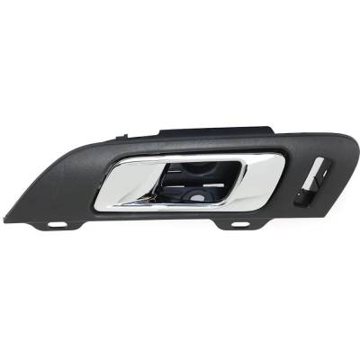 Rareelectrical - Front Driver Side Interior Door Handle Compatible With 2009-2016 Lincoln Mks Chrome Lever With Black - Image 4