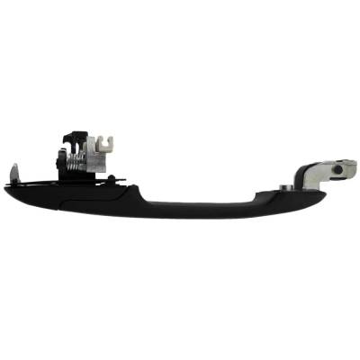 Rareelectrical - Left Front Exterior Door Handle Compatible With 2003-2007 Honda Accord Chrome Lever Black Bezel With - Image 5