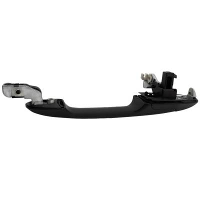 Rareelectrical - Left Front Exterior Door Handle Compatible With 2003-2007 Honda Accord Chrome Lever Black Bezel With - Image 6