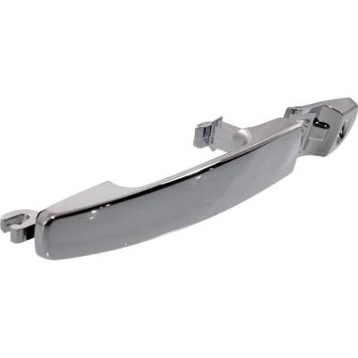 Rareelectrical - Front Driver Side Exterior Door Handle Compatible With 2008-2011 Ford Focus Chrome With Key Hole - Image 3