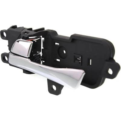 Rareelectrical - Left Front Or Rear Interior Door Handle Compatible With 2011-2015 Hyundai Sonata Chrome With Lock - Image 2