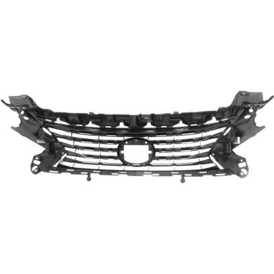 Rareelectrical - Gray Grille Assembly Compatible With Lexus Es350 Base 6 Cyl 3.5L Es300h Base 4 Cyl 2.5L 2016-2018 By - Image 5