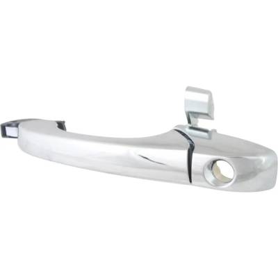 Rareelectrical - Front Driver Side Exterior Door Handle Compatible With 2005-2010 Chrysler 300 Dodge Magnum Chrome - Image 2