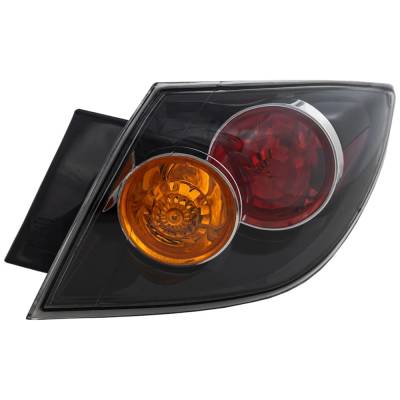 Tail Light Compatible With 2007-2009 Mazda 3 3 Sport 2.0L 2.3L I4 Right Passenger Side 156Hp