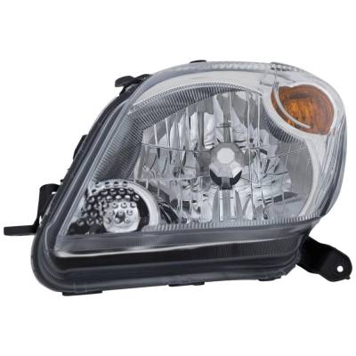 Rareelectrical - Headlight Compatible With 2004-2005 Scion Xa Left Driver Side Halogen Reps100110 - Image 2