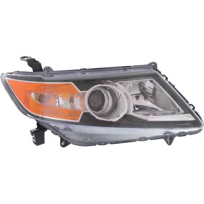 Rareelectrical - New Headlight Compatible With 2014-2017 Honda Odyssey 3.5L V6 J35a7/J35z8 Right Passenger Side Xenon - Image 1