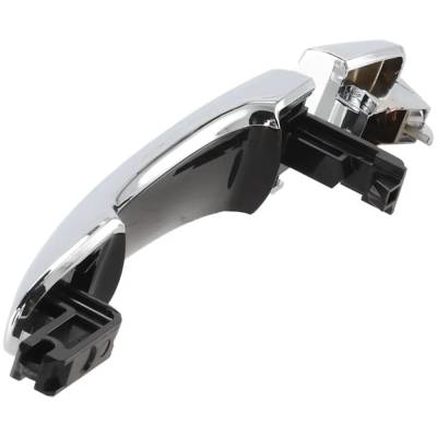 Rareelectrical - Left Front Or Rear Exterior Door Handle Compatible With 2014-2023 Nissan Murano Nissan Rogue Chrome - Image 4