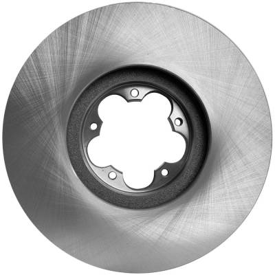 Rareelectrical - New Vented Brake Disc Compatible With Ford Transit-150 Base 6 Cyl 3.7L Transit-350 Base 6 Cyl 3.7L - Image 4
