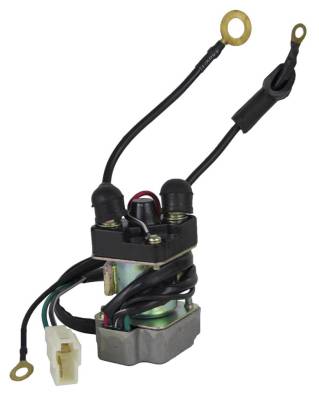 New 24 Volt Starter Relay Solenoid Switch 4-Terminal M6 Mount Compatible With Komatsu Pc150-1