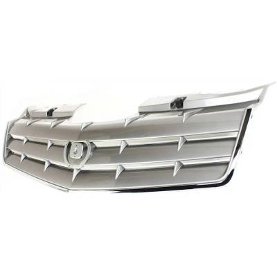 Rareelectrical - Front Grille Assembly Compatible With 2006-2009 Cadillac Srx Base 2007 2008 Painted Gray Shell - Image 2