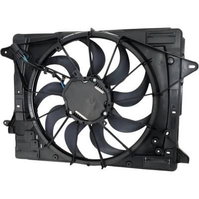 Rareelectrical - New Single Cooling Fan Assembly Compatible With Ford Lincoln Escape Se Hybrid 4 Cyl 2.5L Escape - Image 1