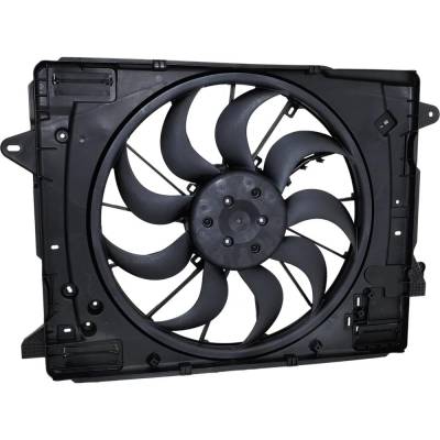 Rareelectrical - New Single Cooling Fan Assembly Compatible With Ford Lincoln Escape Se Hybrid 4 Cyl 2.5L Escape - Image 4