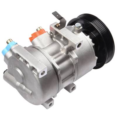 Rareelectrical - A/C Compressor Compatible With 2012-2017 Kia Rio 1.6L L4 Lx Ex Sx 2012-2017 Hyundai Accent Sedan - Image 2
