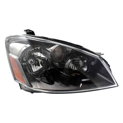 New Passenger Side Halogen Headlight Compatible With Nissan Altima Base Sedan 2006 By Part Number