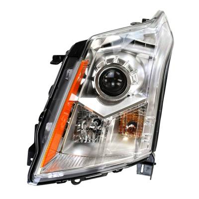 New Drivers Halogen Headlight Compatible With Cadillac Srx Luxury Sport 2010-2013 By Part Number