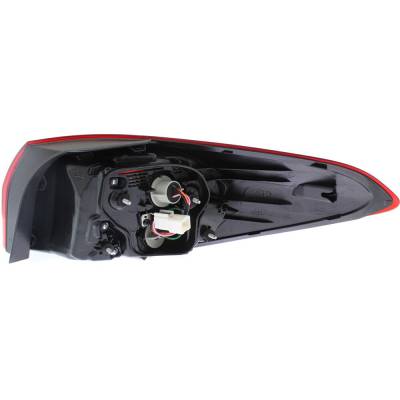 Rareelectrical - Halogen Tail Light Assembly Left Driver Side Outer Compatible With 2017-2018 Kia Forte S 2.0L Lx - Image 3